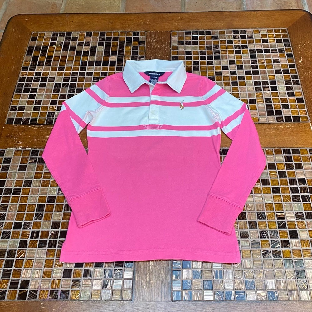 Ralph Lauren Classic Striped Pullover Girls